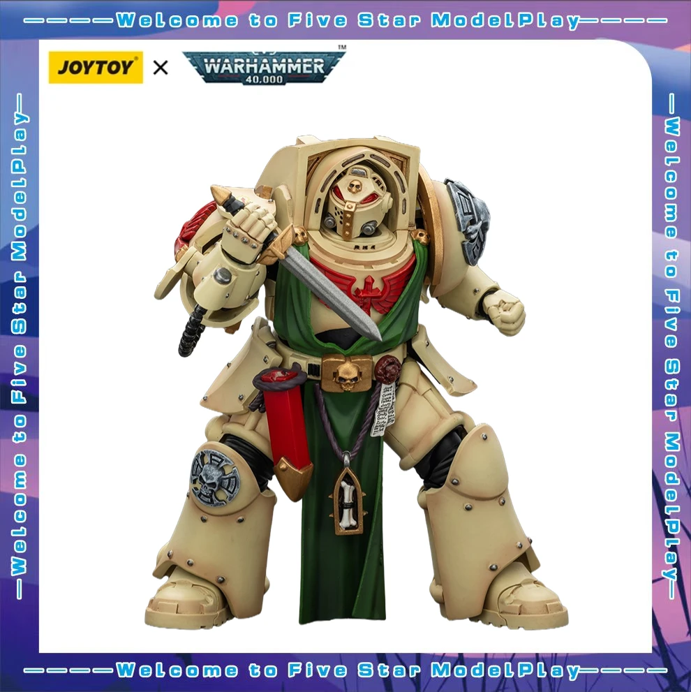 

【FS】JOYTOY Warhammer 40K Масштаб 1/18 Фигурки Dark Angels Deathwing Knight 3 модели Игрушки Подарки