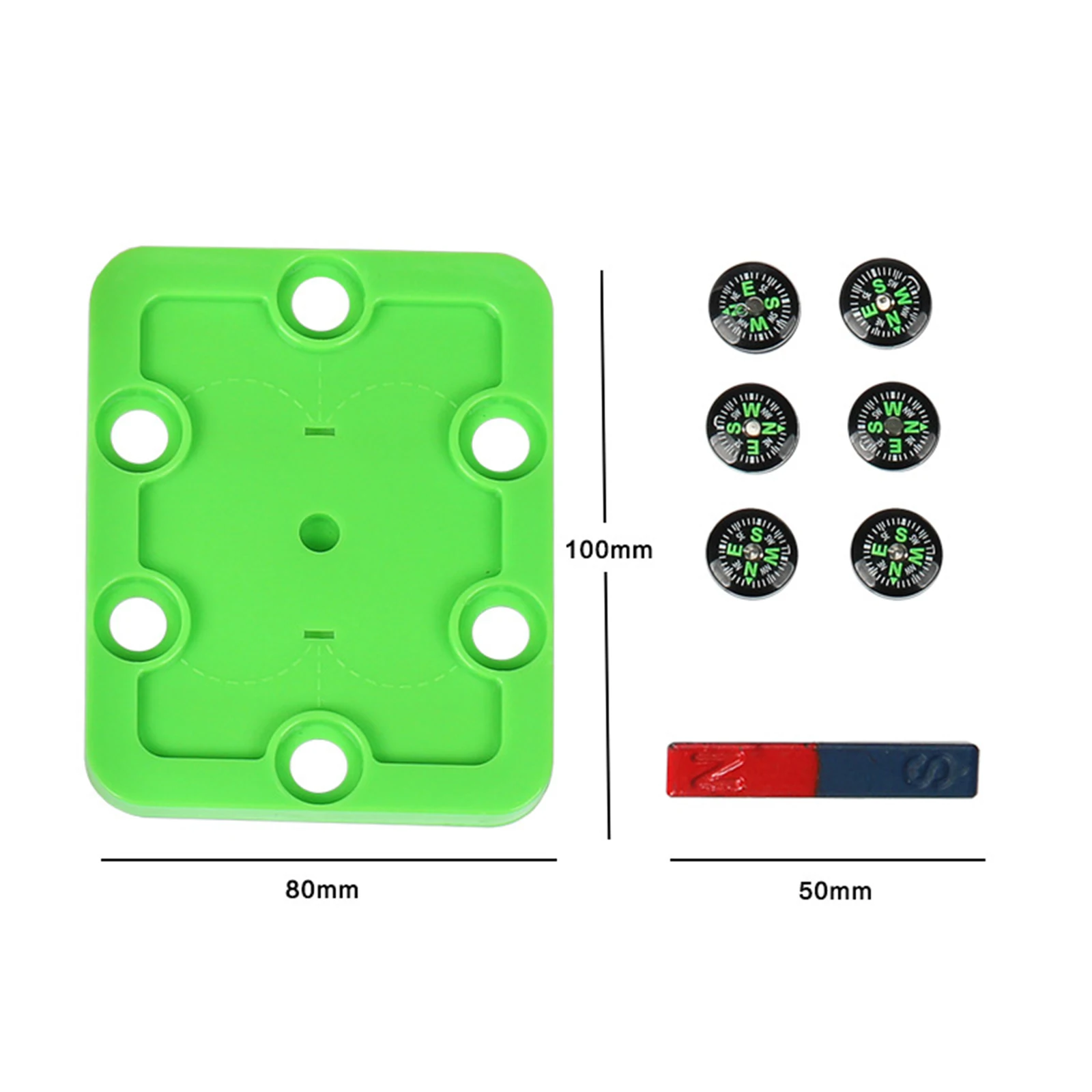 Ayuda para el estudio físico, demostrador de campo magnético, instrumentos de enseñanza escolar, equipo de experimento físico, regalo para niños