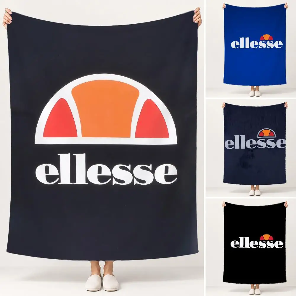 Manta de felpa suave de la marca Ellesse, ideal para mascotas, para decorar el hogar, cubrir sofás, camas, y para llevar de viaje o de picnic.