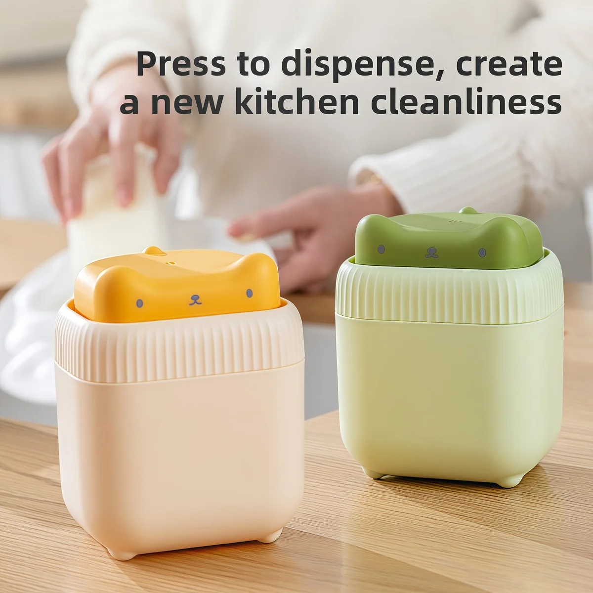 Kitchen Soap Dispenser Cute Kitten Shape Press Liquid Hand Soap Jar Dishwashing Soap Pump Dispenser Countertop Soap Dispenser