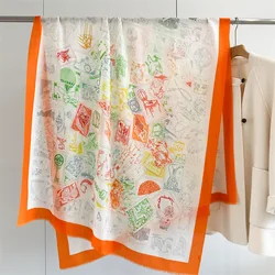 Pure Pashmina Cashmere Shawl Scarfs For Women For Winter Designers Warm Cashmere cape 200 100 Foulard Hiver Femme Cachemire