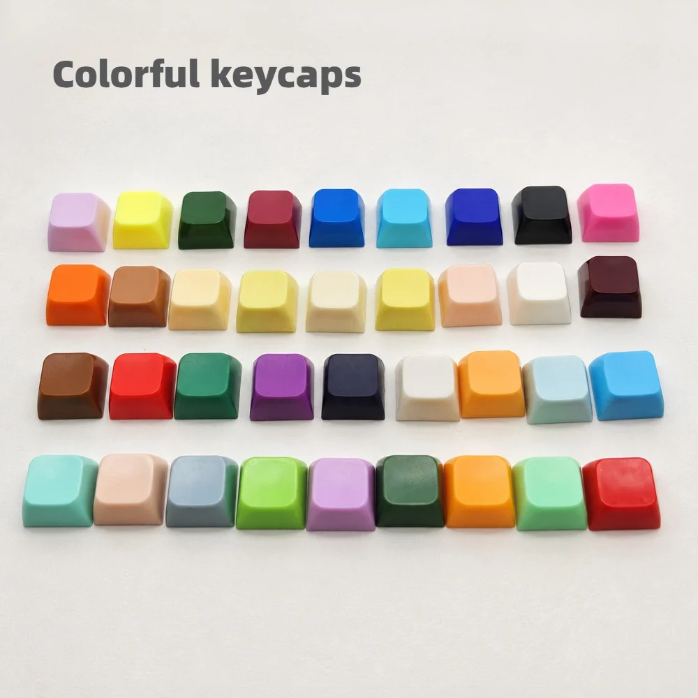 Multicolor DIY Personalized Mechanical Keycaps Macaron Colored Keycaps Finger Press Single Key Creative Keycap Accessory