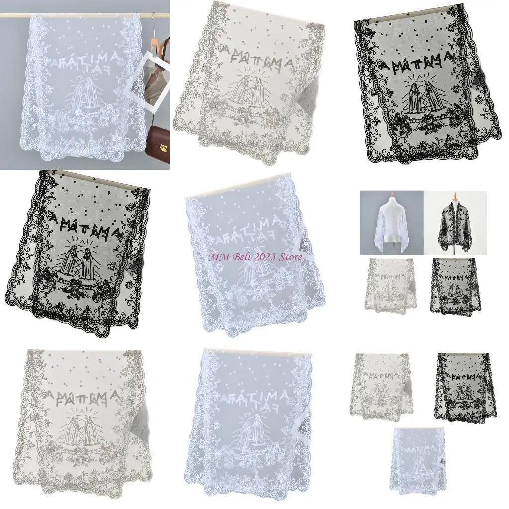 

49me Fashion Mantilla Wedding Party Shaw