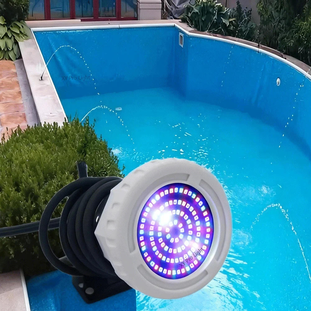 

RGB LED Underwater Lighting AC12V IP68 Waterproof IP68 15W LED Spa Pool Light Resin Filled Pool Lights For Swimming Pool Boats