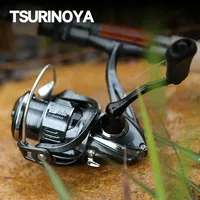 TSURINOYA METIS 1000 2000 3000 Spinning Fishing Reel 8kg Drag Lure Reel Lightweight 8+1 Bearings Bass Saltwater Fishing Coil