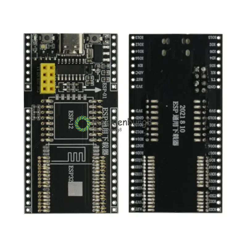 

ESP8266 ESP32-WROVER Development Board Test Programmer Socket Downloader for ESP-01 ESP01S ESP12 ESP32 Adapter CH340