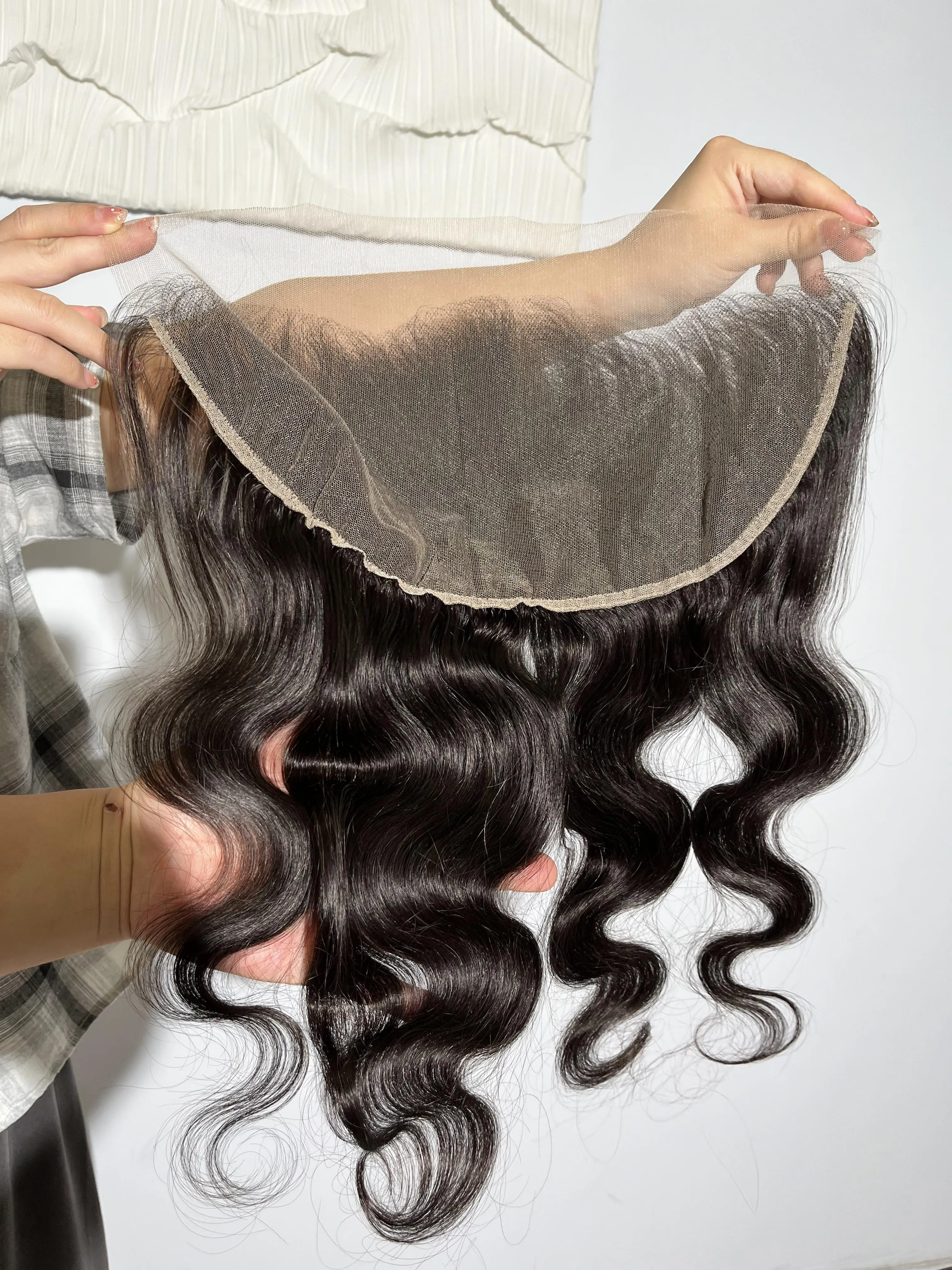 13x6 Body Wave Lace Frontal Invisible Transparent Lace Melt Skins Body Wave 13x4 Frontal Only Human Hair Remy Pre Plucked