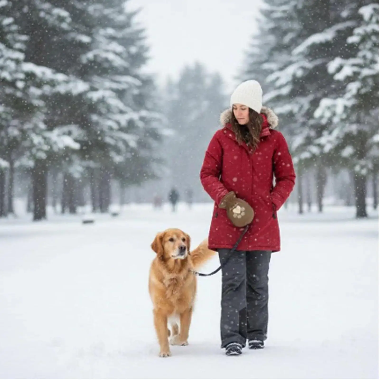 

Поводки для выгула собак, термоперчатки, поводок для домашних животных, зимний поводок для собак для бега, походов, путешествий на природе, повседневного использования в городе