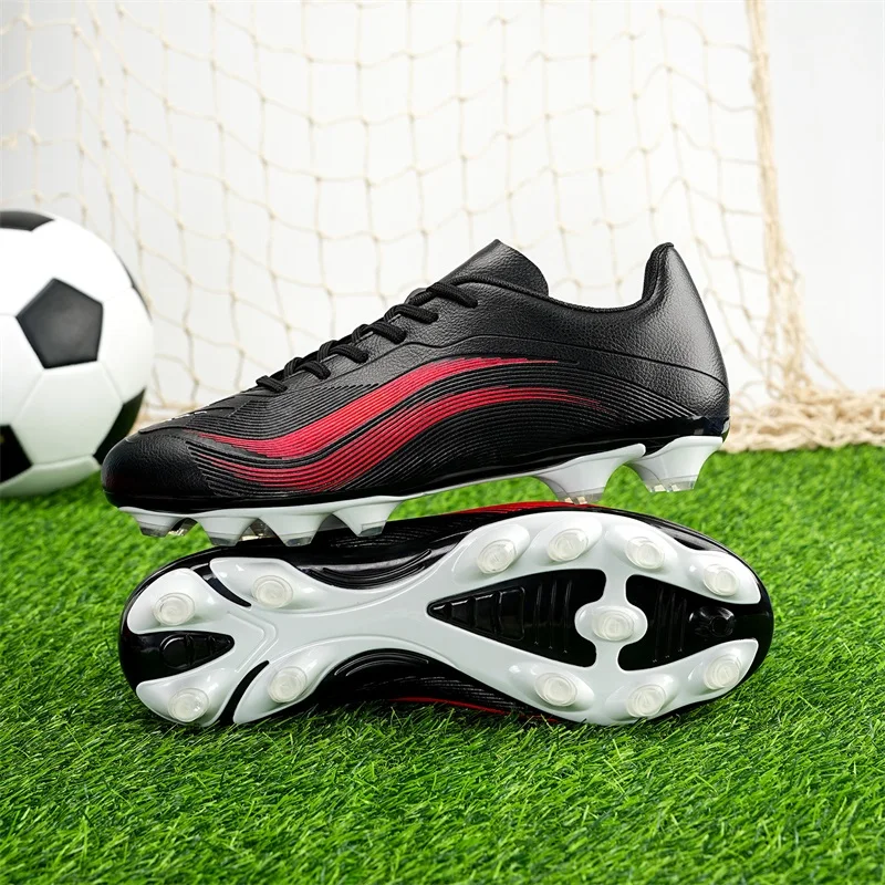 TF/AG الرجال المجتمع المرابط أحذية كرة القدم التدريب السريع أحذية كرة القدم العشب عدم الانزلاق ملعب كرة القدم الأحذية داخلي في الهواء الطلق حذاء رياضة
