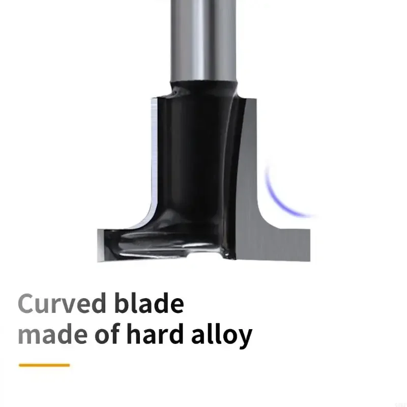 1/4 "Shank Bilateral FFAT ARCS เราเตอร์บิตบิตคัตเตอร์ไม้แกะสลักกรอบประตูเราเตอร์บิตบิต