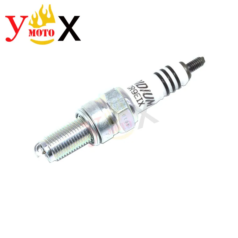 Iridium Spark Plug CR9EIX For Suzuki BANDIT GSF GSX GSR Yamaha XJR YZF FZR R1 FZ1 FZ6 KAWASAKI ZX ZXR Benelli BJ500 1130 752S