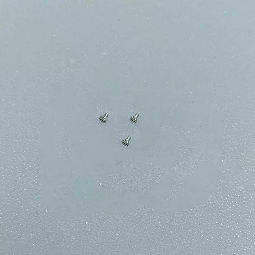 Accesorios de reloj, tornillo de tableta de batería adecuado para piezas de reparación de relojes de movimiento 1466, tornillos de mesa