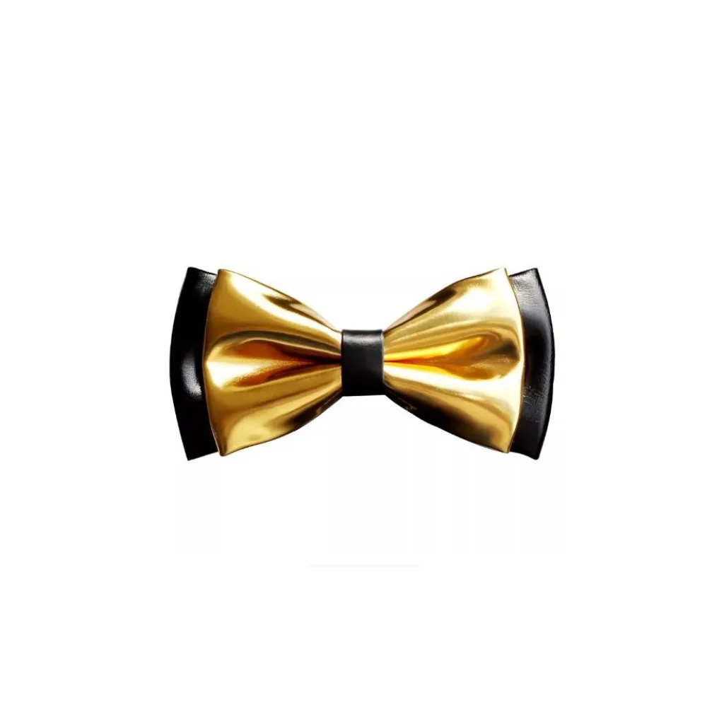 new-fashion-ultra-bright-gold-bow-ties-pu-leather-night-shop-stage-host-groom-necktie-bowtie-for-men-accessories-2019