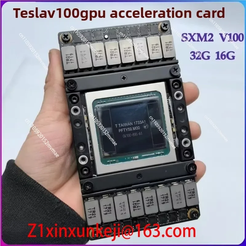 V100 SXM2 16G/32G GPU Deep Learning Artificial Intelligence Computing Graphics Card NVLink