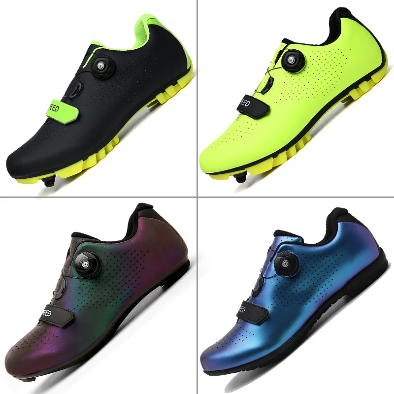 

Mountain Cycling Shoes for Men and Women, Road Bikes, Hard Bottom, New, Spring and Summer, 2024