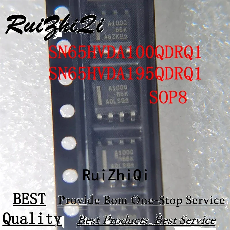 NEW  5PCS/LOT SN65HVDA100QDRQ1A100Q SN65HVDA195QDRQ1 A195Q SOP8 IN STOCK