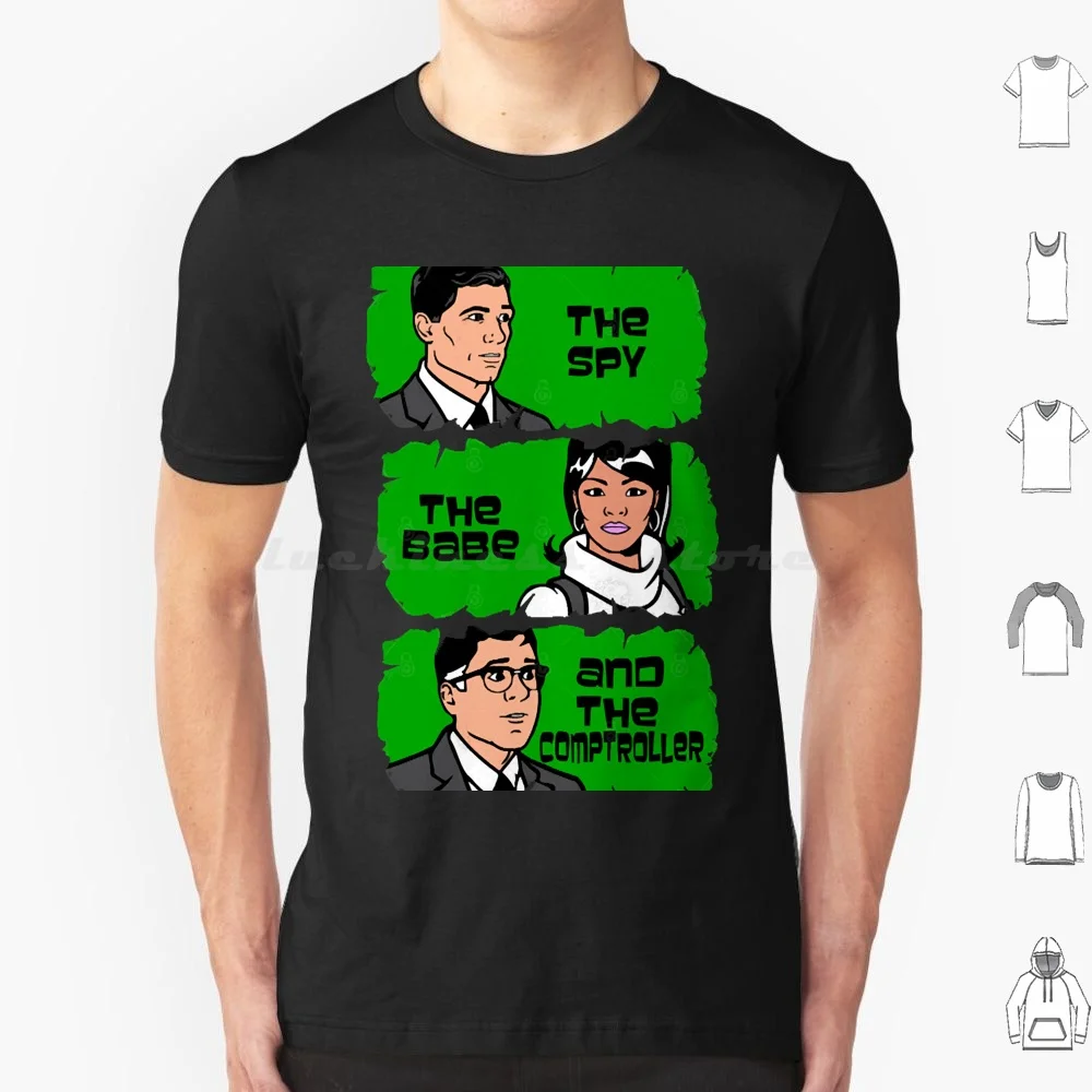The , The Babe And The Comptroller T Shirt Cotton Men Women DIY Print Tv Shows Carloj1956 Cartoons Funny Geek Humor Mashup