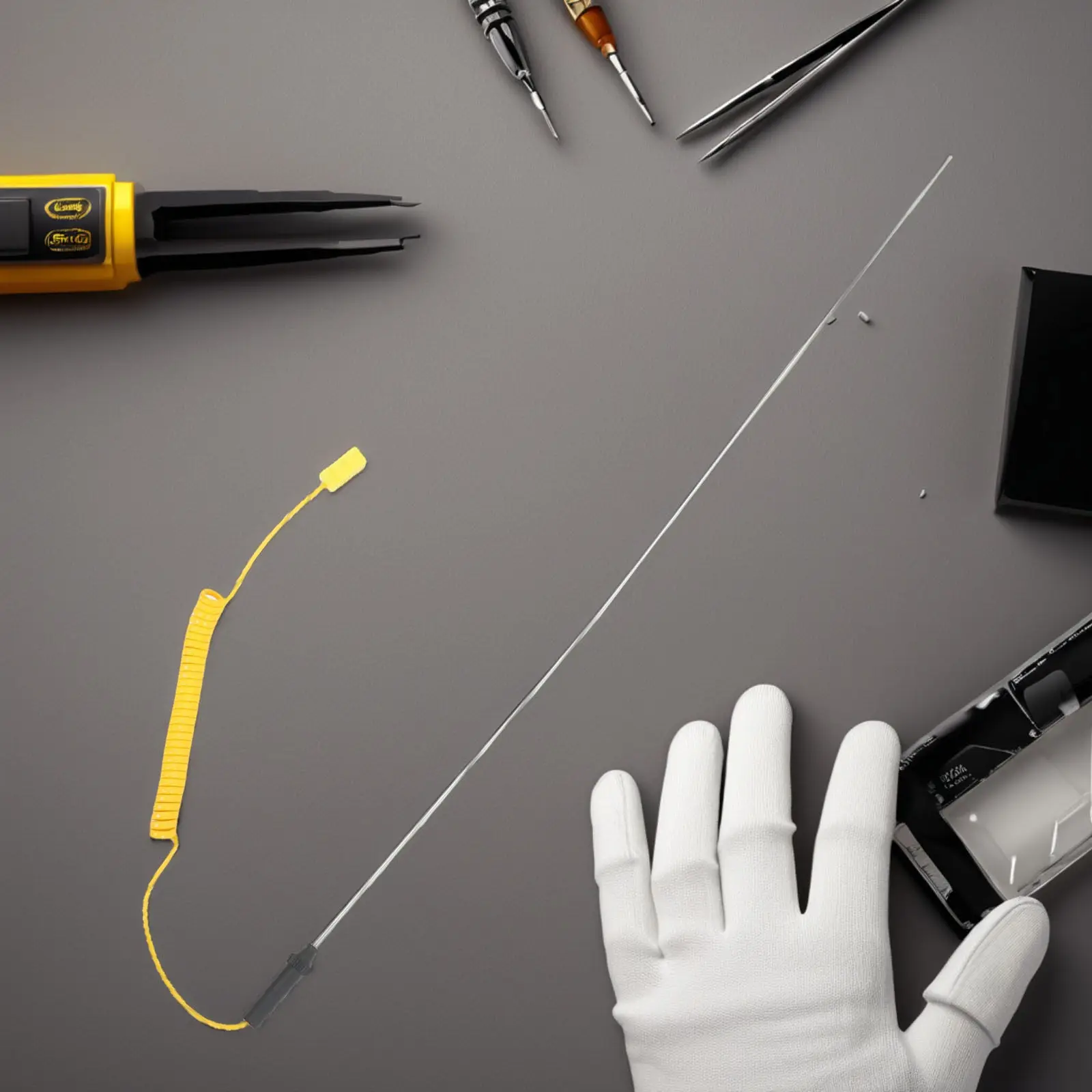 Handheld K Type Thermocouple Probe Stainless Steel Surface Liquid Temperature Sensor Fast Response Hvac Industrial Lab Use