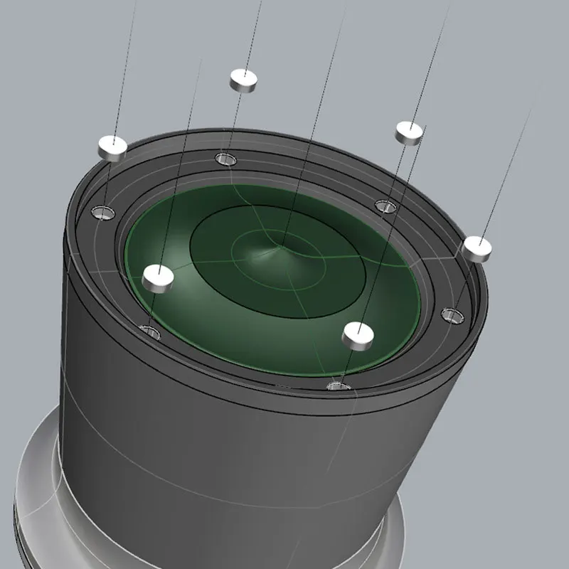 자이로스코프 에스프레소 투여 깔때기, 교반기 포함 커피 메이커 도구, 58mm 바리스타 커피 도구, 커피 분말 보관