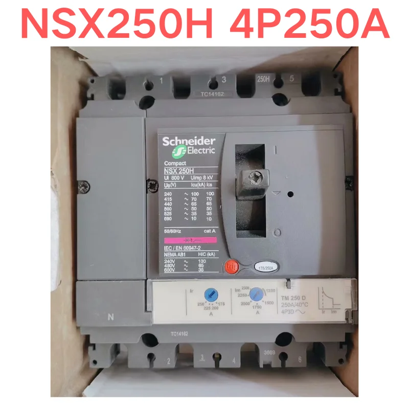 

Второй barnd-Новый schneider NSX250H 4P250A тест ОК