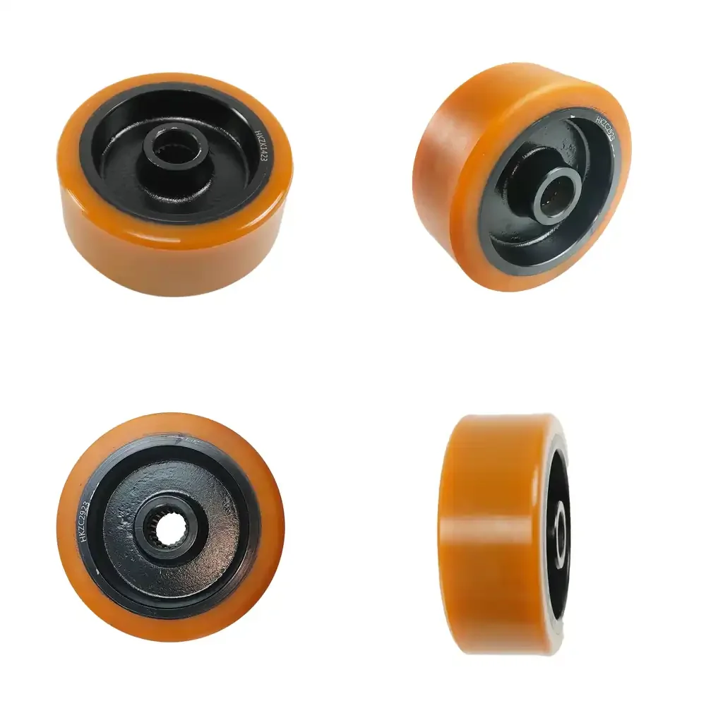 

forklift parts 140*55mm PU wheel for CBD15/18-WS