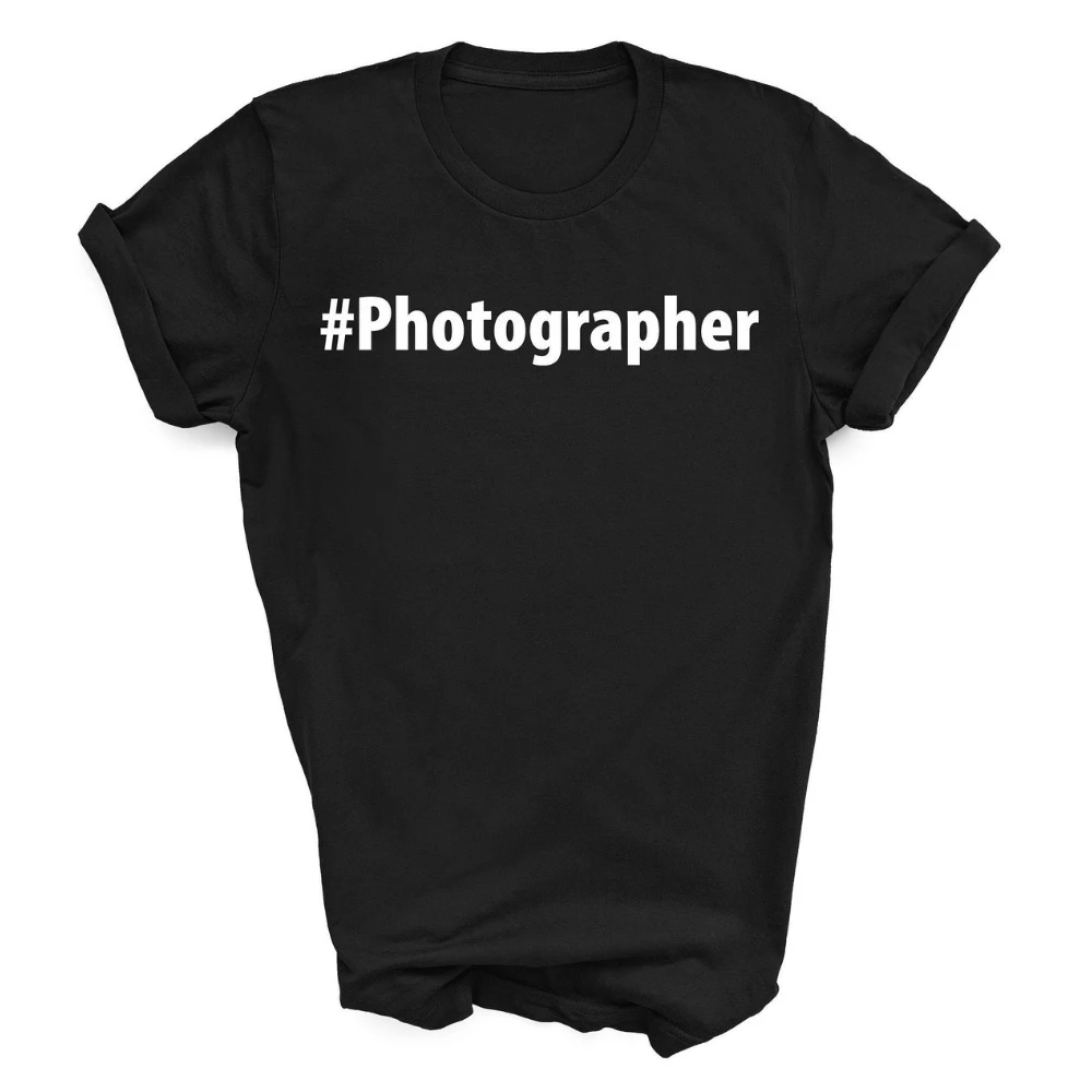 Photographer Shirt Photographer Gift Mens Womens TShirt Men Clothing Funny Outdoors High Quality Cotton Short-sleev Harajuku Top