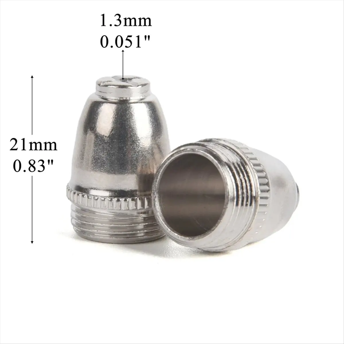 AT16 60Pcs Plasma Cutter Torch Consumables Nozzles Tips Kit Fit -55 -60 40/50/78 Amp