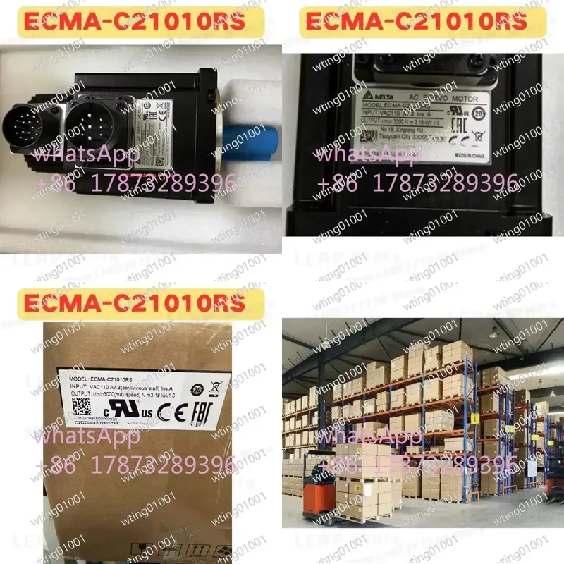 for ECMA-C21010RS High Precision Servo Motor Genuine Replacement Unit Industrial Automation Component Reliable Performance