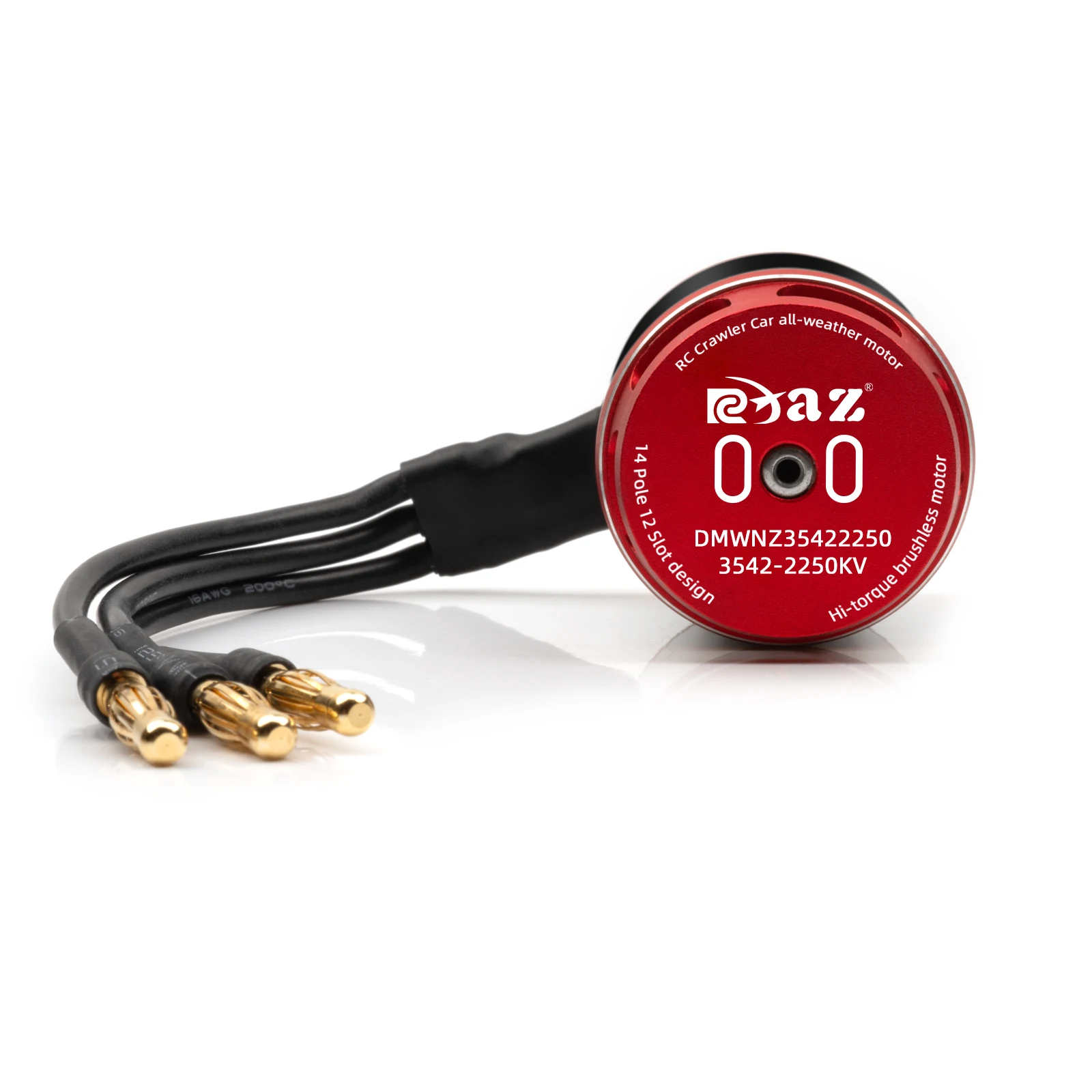 RCXAZ 3542 Brushless Waterproof Outrunner Motor 1850/2250KV High torque for RC Crawler Axial SCX10 90046 traxxas TRX4 RC4WD