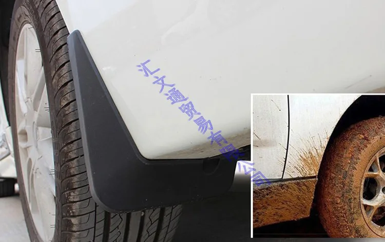 For Ford Ranger 2023 2024 Mud Flaps Splash Guards Fender Mudguard Kit Mud Flap Splash Guards Mudguard Car styling 4PCS