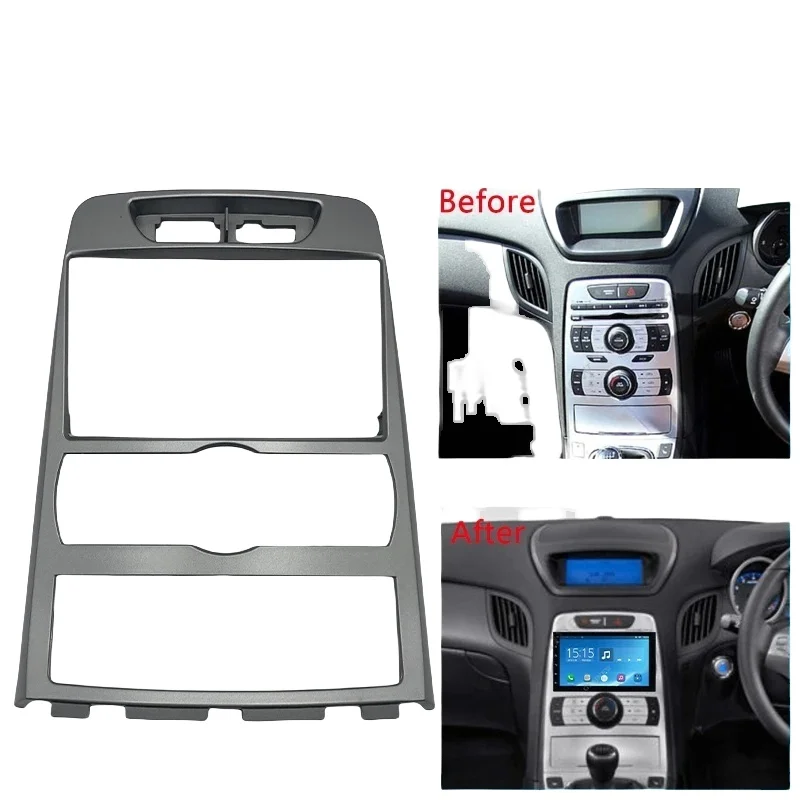 

7-дюймовый стереоприборный комплект Android для Hyundai Genesis Coupe 2010-2012 — панель крепления радио