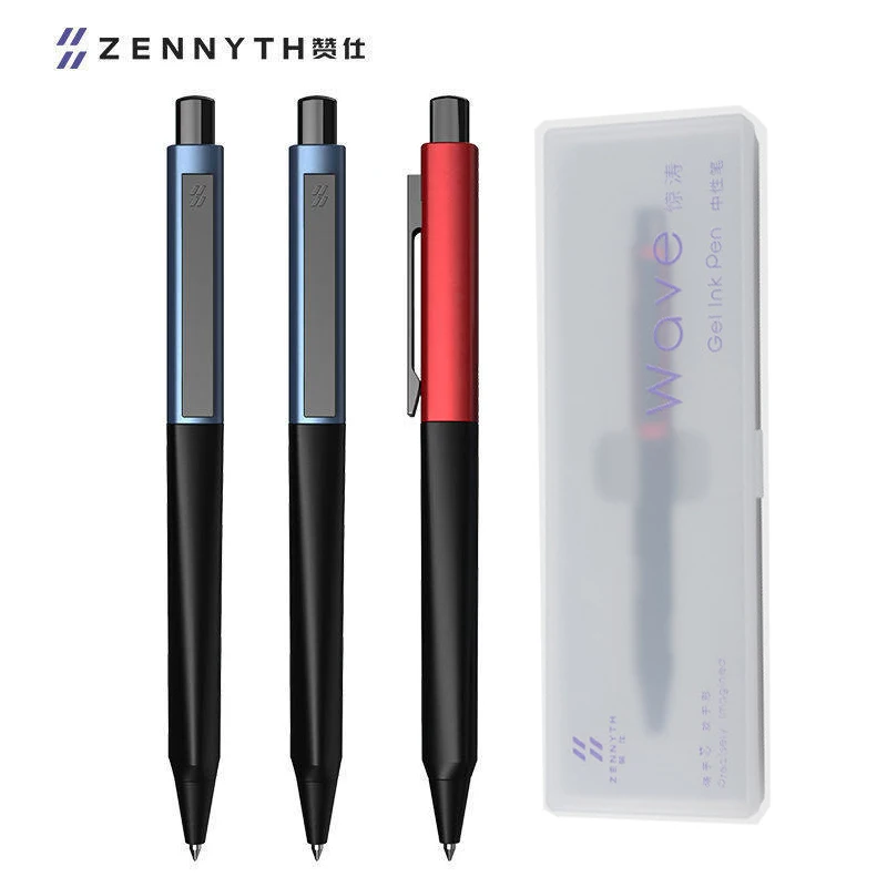 

Zennyth Weighted Metal Gel Pen,0.5mm Ultra-Smooth Substantial Feel,Effortless Flow For Signing,Exam,Plan Students&Professionals