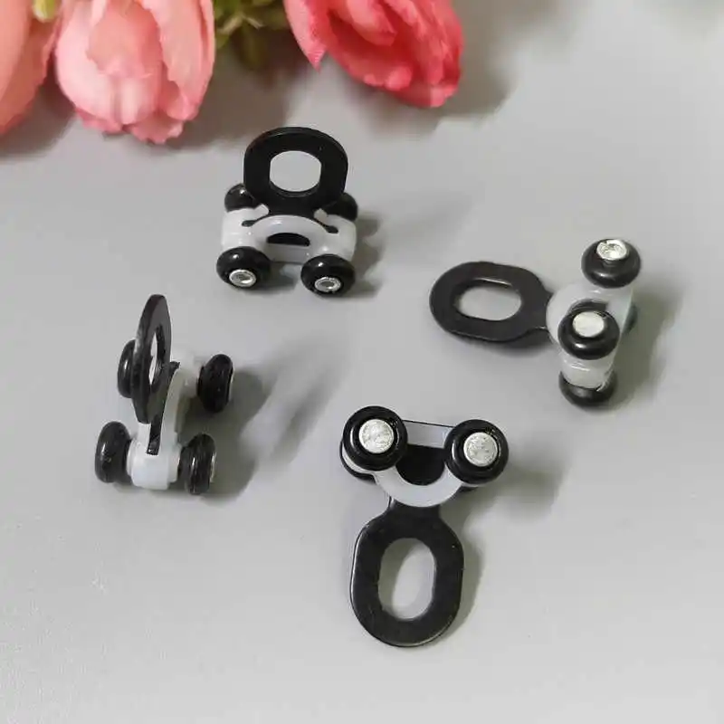 

Высококачественные 50-секционные прочные ролики для карнизов из алюминиевого сплава, колесики для двойных карнизных систем.