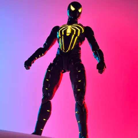 Marvel 15cm SHF Spider-Man Anti-Octopus Suit 1/12 Action Figures Model Kit PS4 Spider-Man Game Peripheral Toy Desk Deco Boy Gift