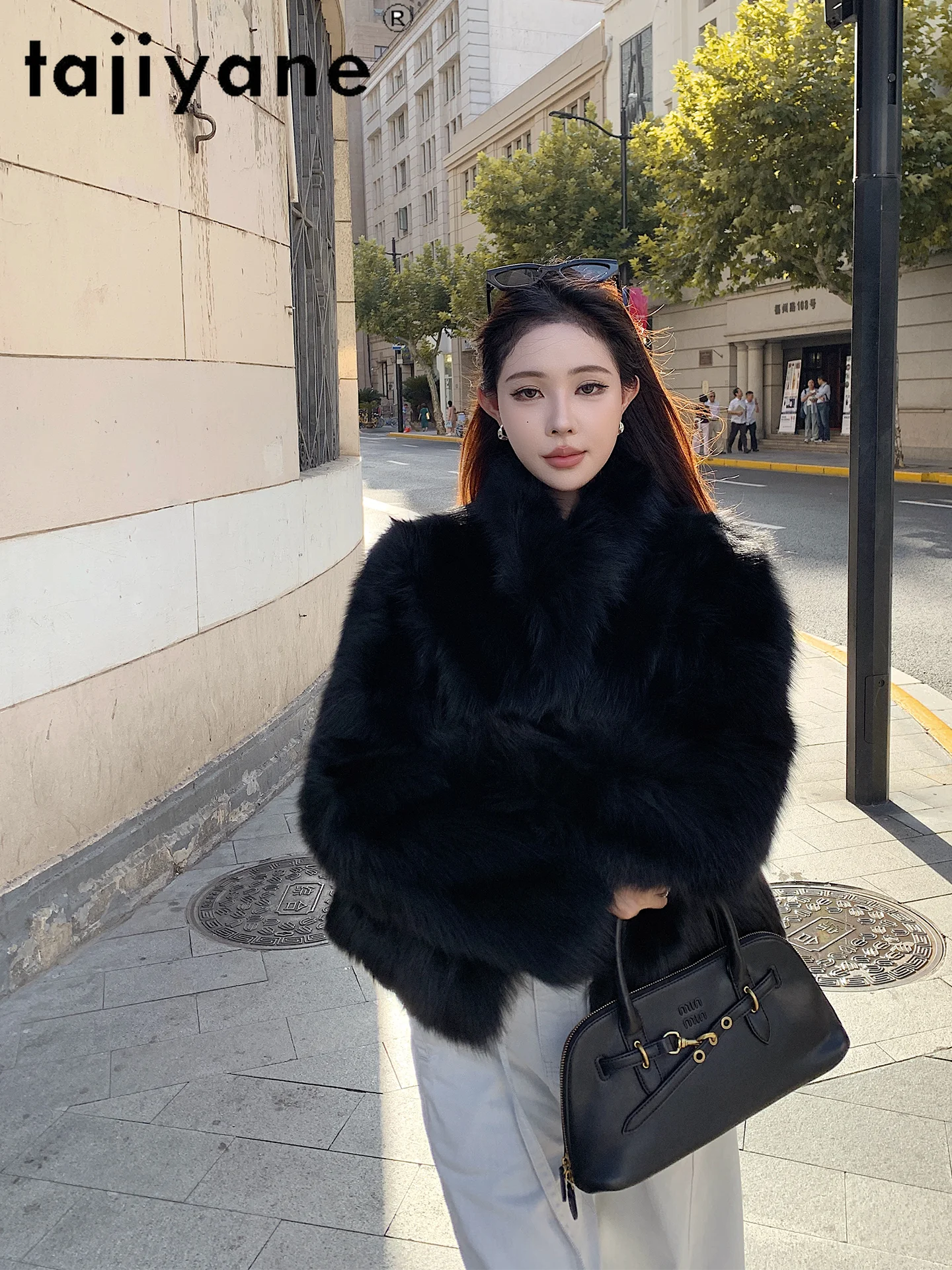 TAJIYANE 100% Natural Fox Fur Coat Women High Quality Short Real Fur Jacket Winter Woman Clothing 2025 Luxury Furry Jackets шуба