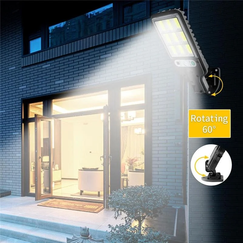 Solar Powered LED Light Wall Light with PIR Motion Sensor Outdoor lighting IP66 Waterproof Solar Light for Street Yard Garden