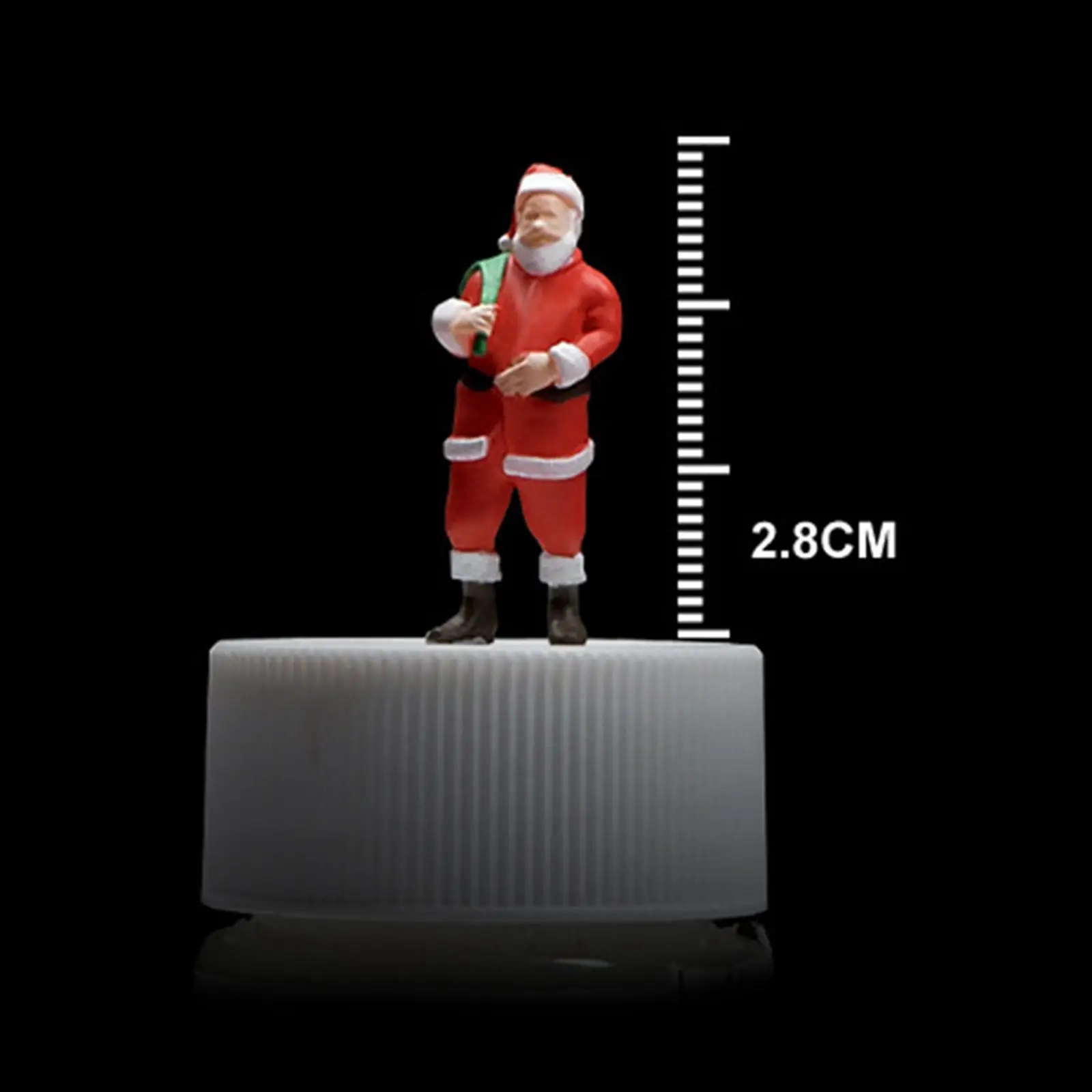 

Resin People Figures Train Architectural Model Person Characters Painted Miniature DIY Projects Xmas Mini 1:64 Figurines
