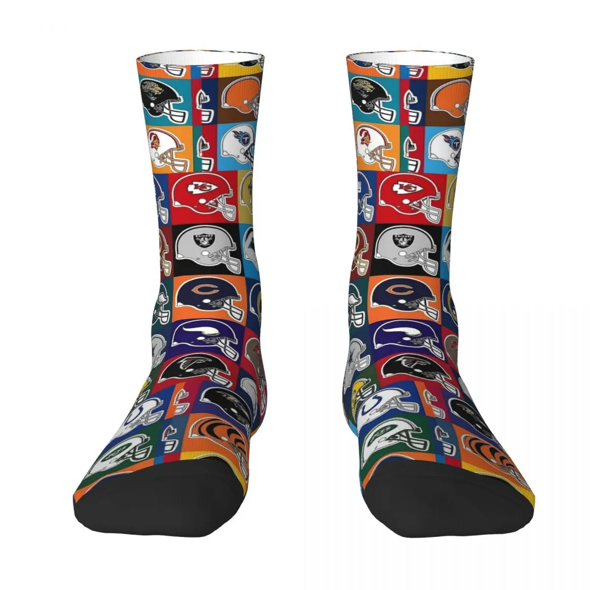 Football Poster Socks Winter meme Stockings Novelty Unisex Men Warm Soft Socks Custom Running Anti Bacterial Socks