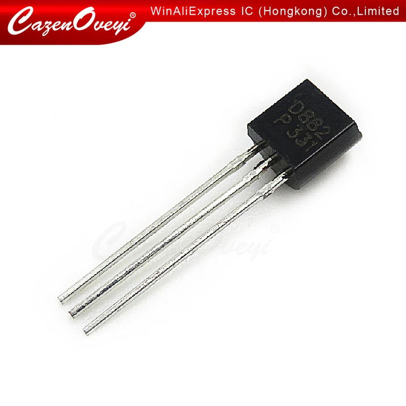 5pcs/lot 2SD882P D882P TO-92L In Stock