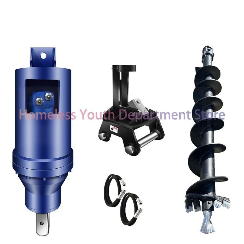 Parti dell'escavatore Perforatrice a spirale per trapano a terra