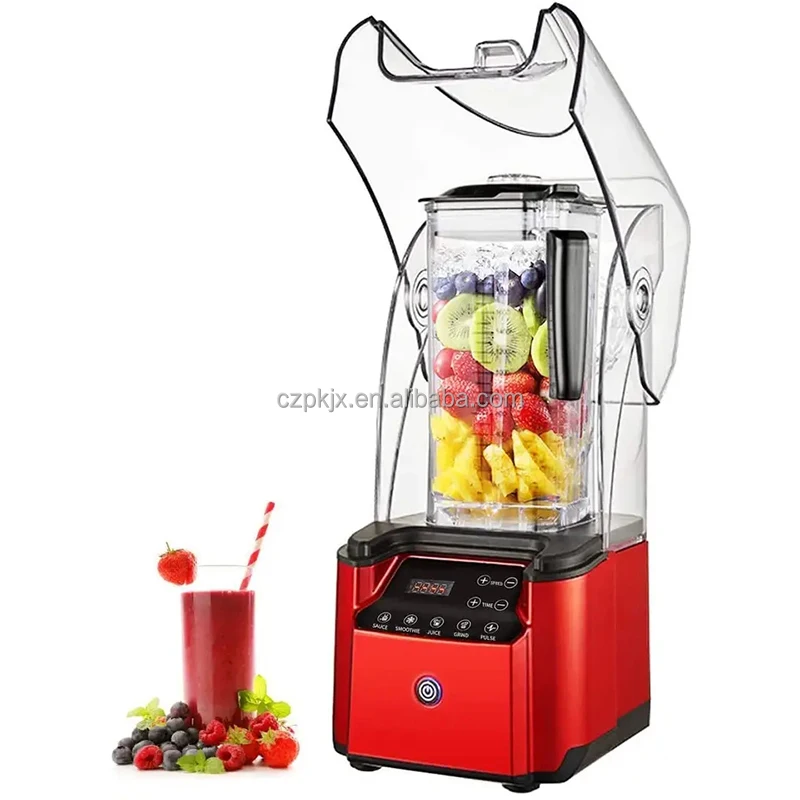 Crusher Slush Machine Silent Mixer with Soundproof Cover Home Commercial Cross-border Sound Insulation Wall Breaking Machine