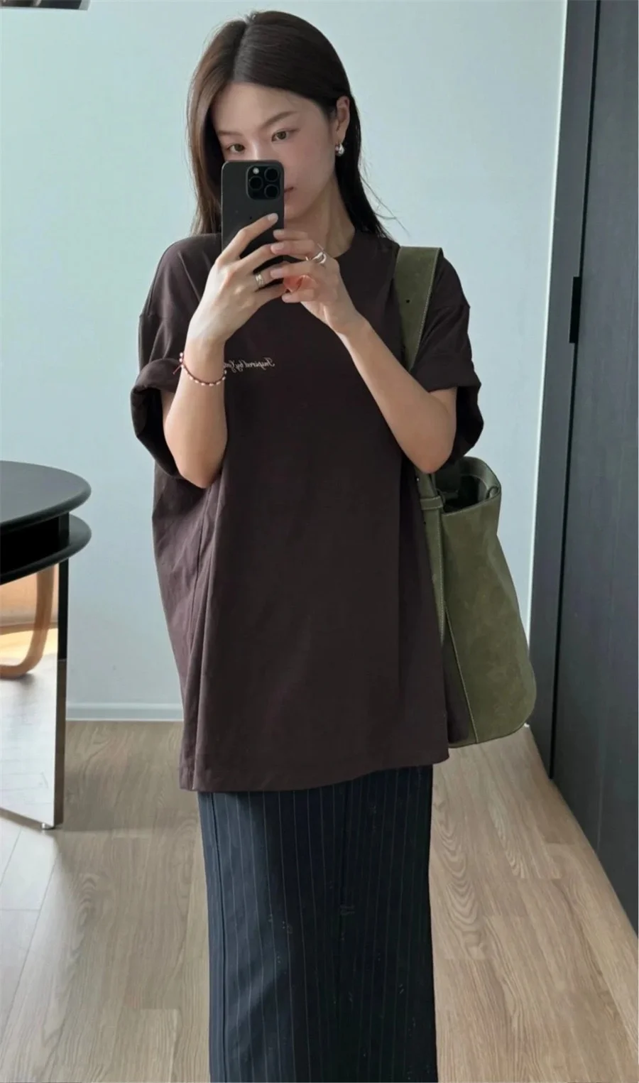 فضفاض عارضة جولة Ne إلكتروني طباعة ort Sve تي شيرت الصيف جديد Sle PREON المرأة القطن مريحة تنفس أعلى #2