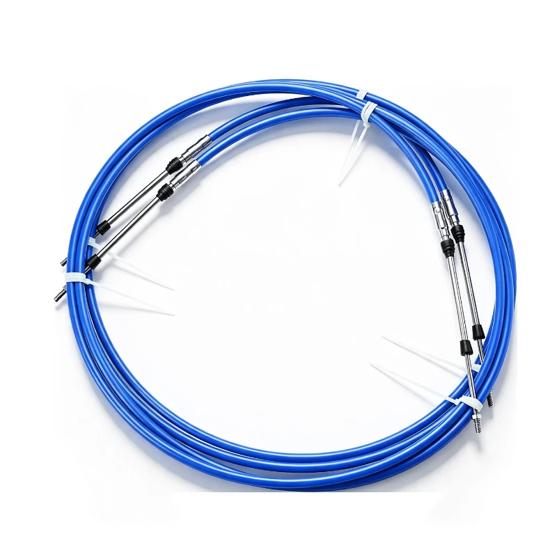 1PCS Marine 33C Throttle Shift Remote Control Box Cable for Yamaha Outboard Engine Boat Motor Steering System Blue 3-30FT