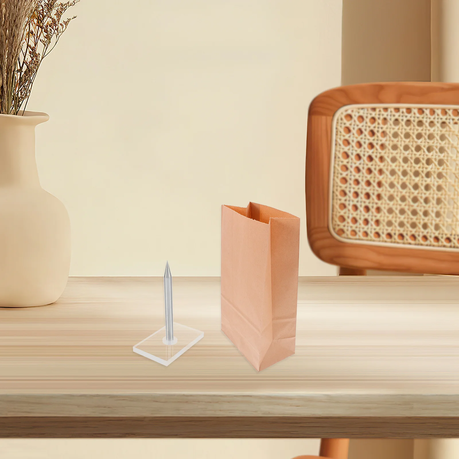 

1Set Magician Nail Prop Compact Lightweight Durable Iron Acrylic Interactive Stage Performance Gimmick Tool for Shows