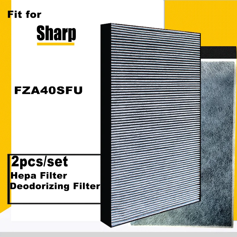 FZA40SFU (FZ-A40SFU) Filter fits for Sharp Air Purifier FP-A40CW, FP-A40UW