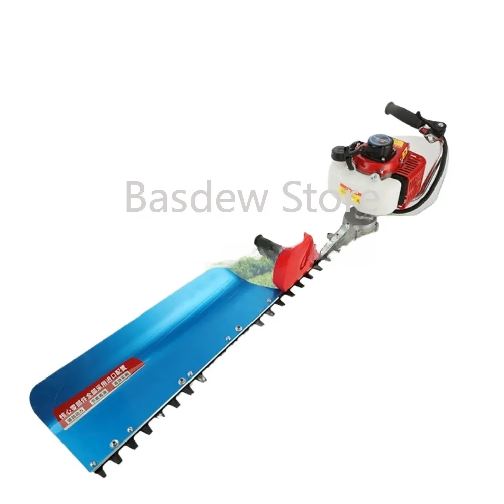 Handheld Single-Edged Tea Tree Pruning Machine Cutting Camellia Green Garden Hedge Gasoline Engine 12500r/Min 2.8KW