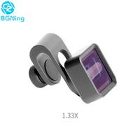 Phone Anamorphic Lens 1.33X 1.55X Wide-Angle SmartPhone Lens For iPhone 15 14 Phone Video Widescreen Movie Videomaker Filmma