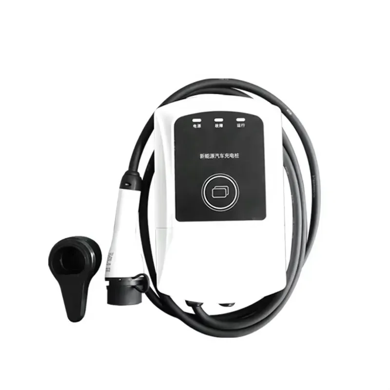 New Energy Household Electric Vehicle Wall-mounted Charging Pile AC 32A Pillar Charger GB Wall-mounted Charging Station