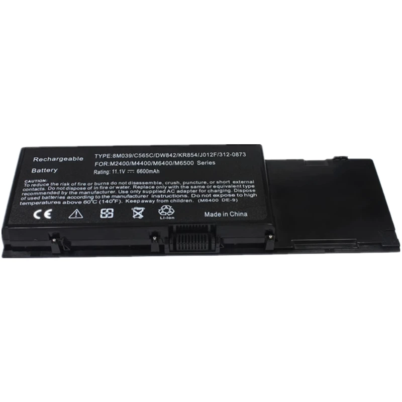 11.1V 90Wh 8M039 Laptop Battery for Dell Precision M6400 M6500 M2400  C565C KR854 312-0215 312-0873 4P887