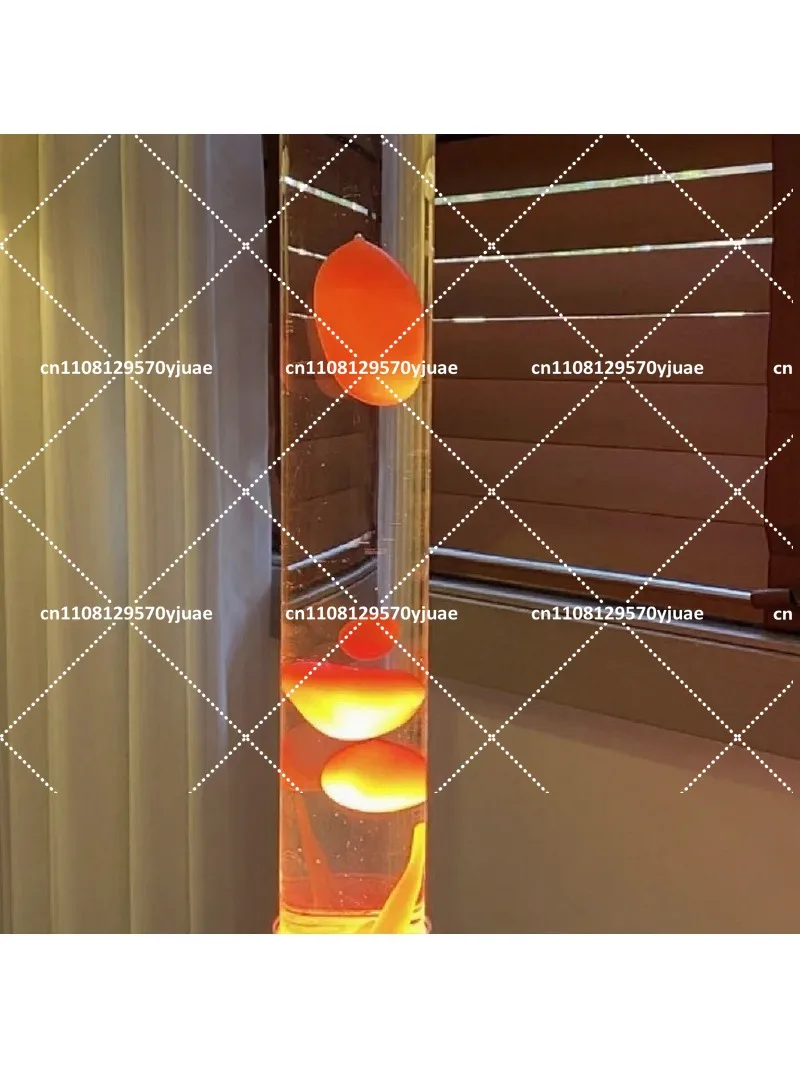 Lava Lamp Floor Lamp, Creative Liquid Motion Light, Ambient Glowing Decor for Living Room, Bedroom, Home Office